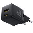 Baseus Palm USB and USB-C Charger 20W EU black