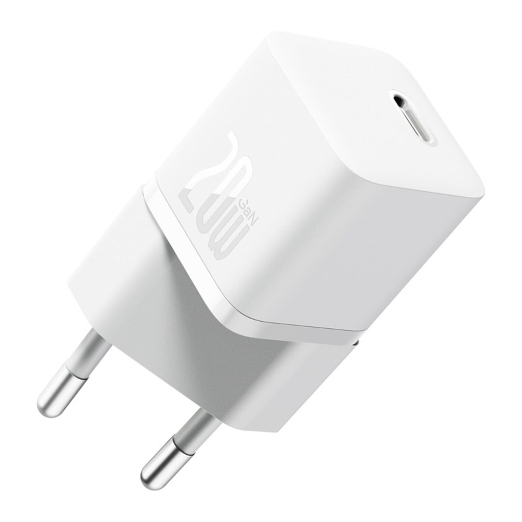 Baseus GaN5 Mini Fast Charger 1C 20W EU Weiß