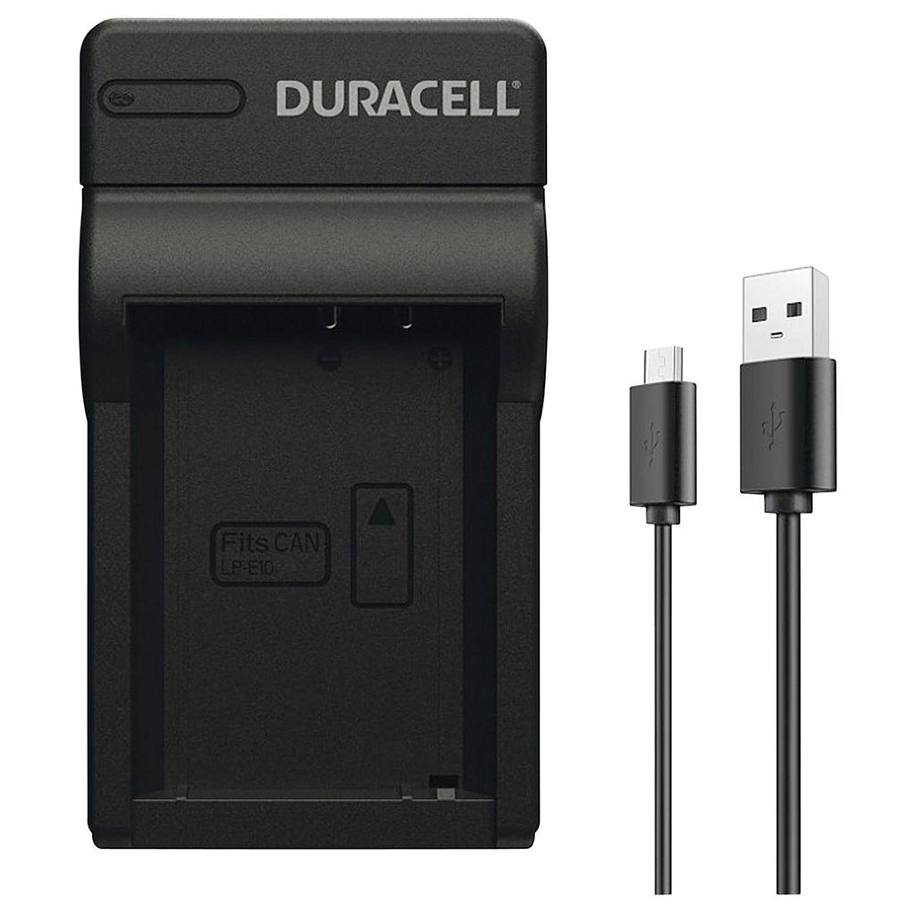 Duracell Charger with USB Cable for DR9967/LP-E10
