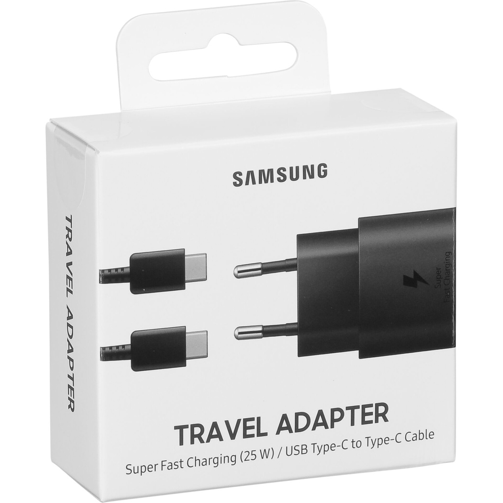Samsung Schnellladegerät USB-C 25W 1 m black