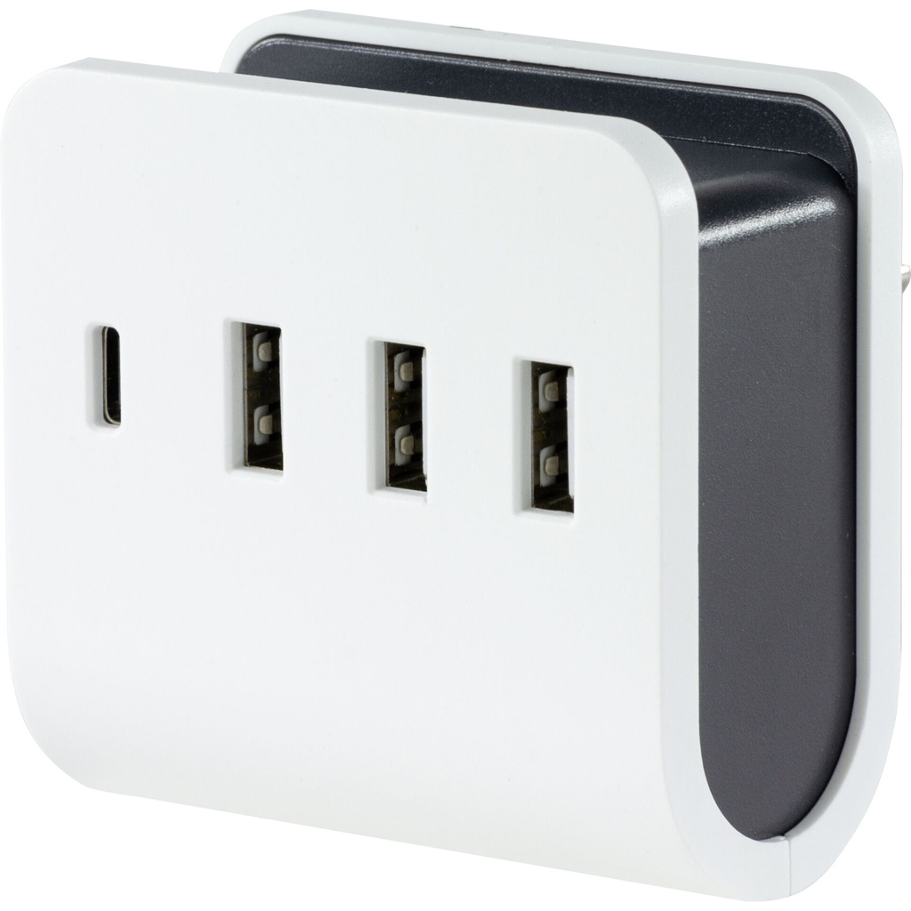 REV USB Charger 3x USB-A 1x USB-C