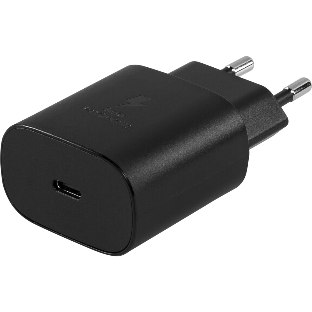 Samsung 25W Travel Adapter without Cable black
