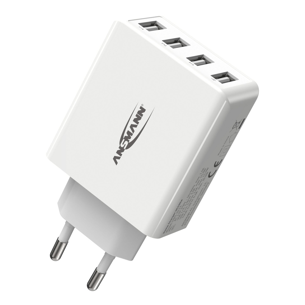 Ansmann Home Charger HC430 4xUSB 3000mA white