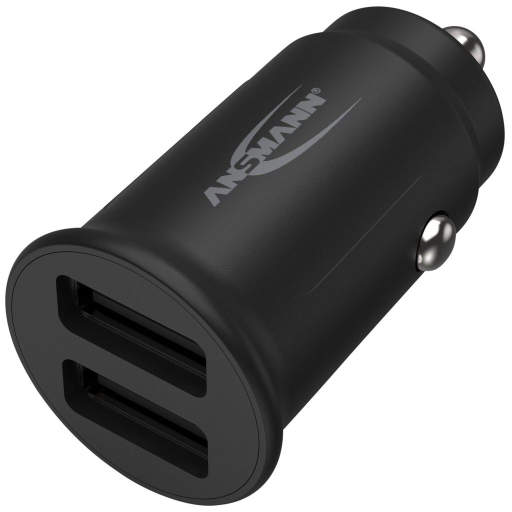 Ansmann In-Car Charger CC212 2xUSB 2400mA           1000-0030