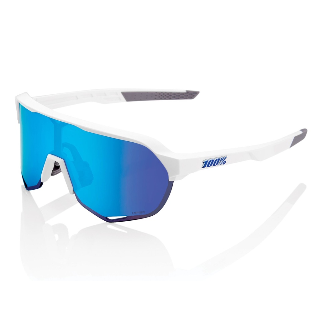 100percent S2 HiPER Mirror Lens Matte White