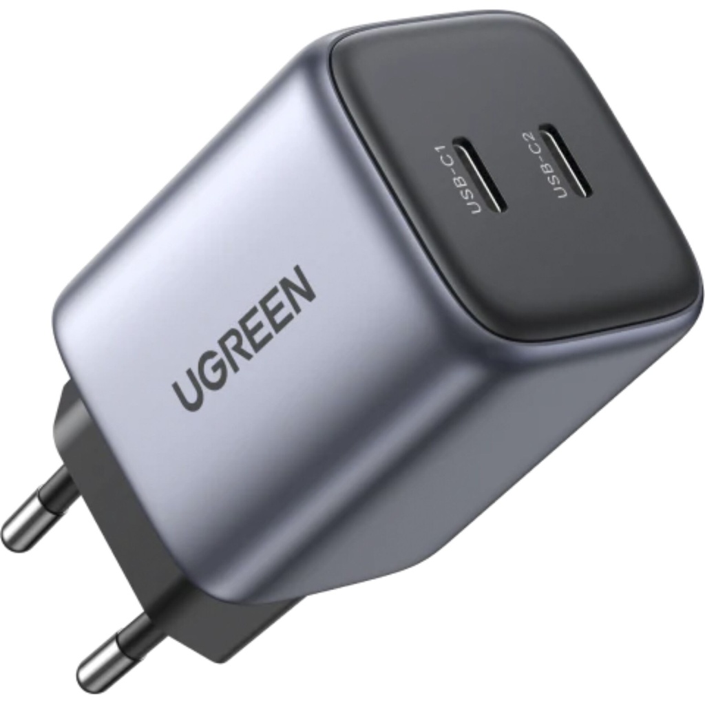 UGREEN Nexode 45W Dual USB-C PD Charger (25W+20W)