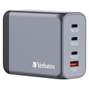 Verbatim GNC-200 GaN Charg. 200W 3xUSB-C PD, 1xUSB-A QC 3.0 32204