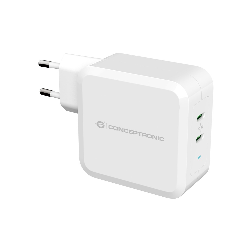 Conceptronic ALTHEA08W 2-Port 100W GaN USB-C Charger