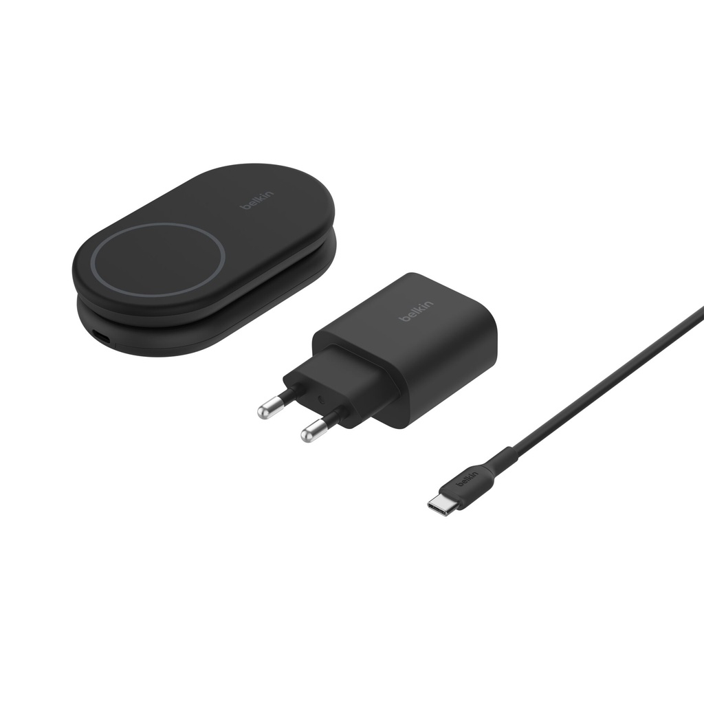 Belkin BOOST Charge magneti. 15W 2in1 +output/USB-C bl.WIZ028vfBK