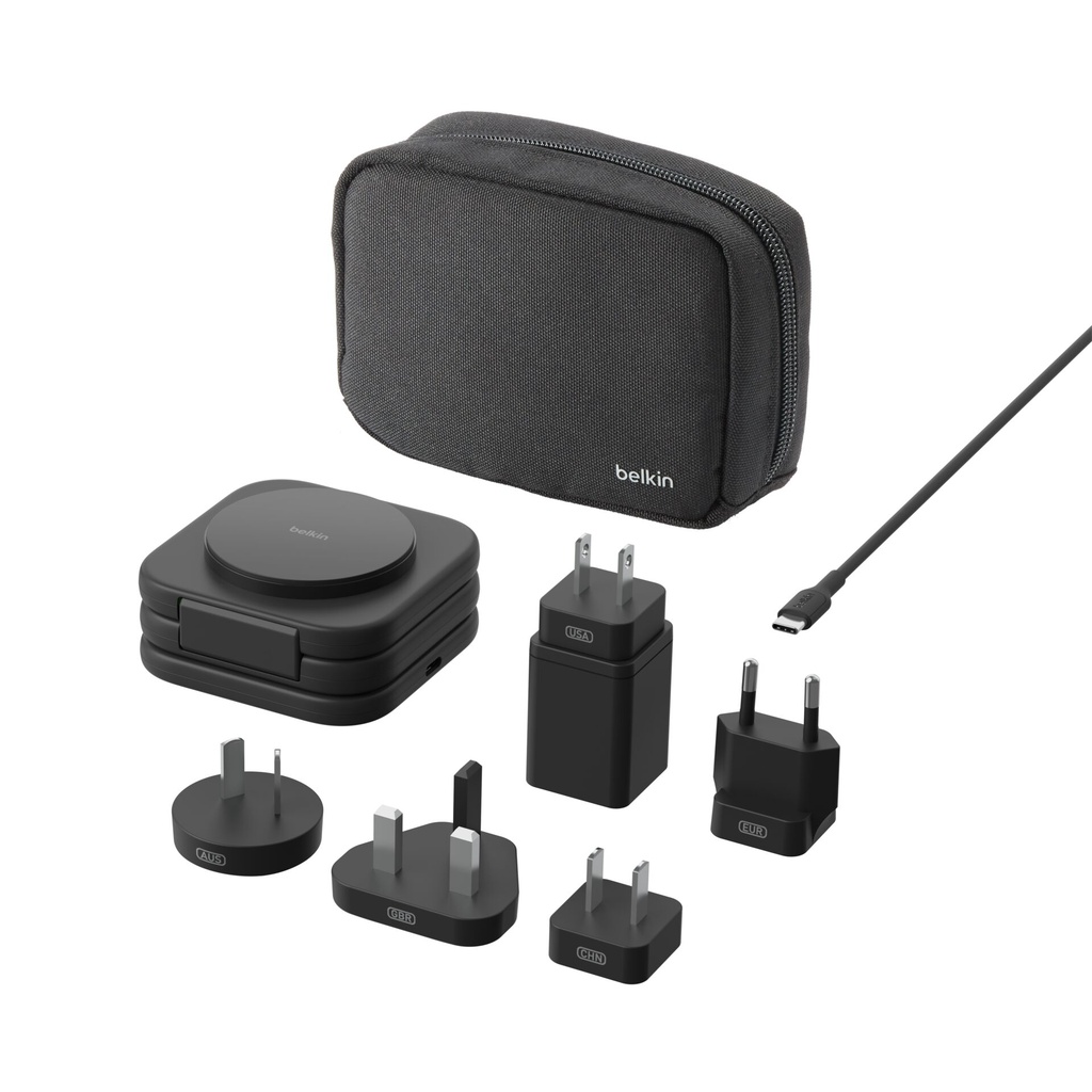 Belkin Boost Charge PRO Qi2 3in1 magn.trav.Char.+Tipps WIZ024hqBK