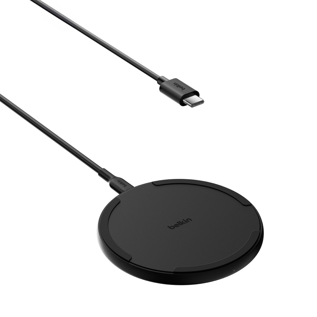 Belkin BOOST Charge Char.Pad 15W USB-C w/o AC Adpt bl.WIA012hqBK
