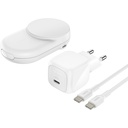 Belkin UltraCharge 25W Qi2 magn. 2-in-1 Lad.klappb.ws. WIZ039kqWH