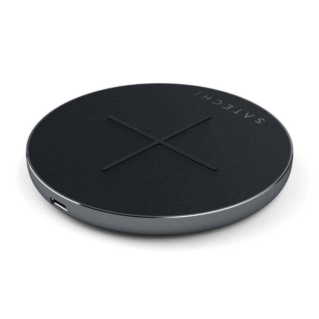 Satechi Aluminum PD & QC Wireless Charger space gray