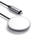 Satechi Magnetic Wireless Charging Cable space gray