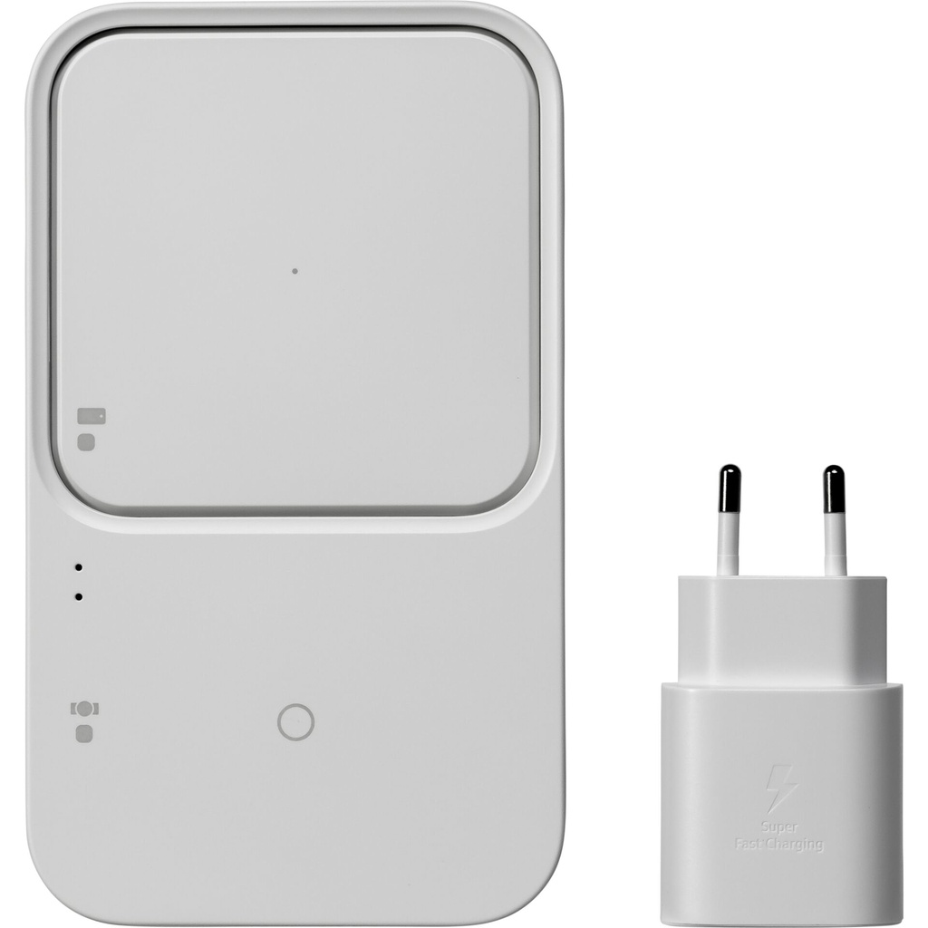 Samsung Wireless Charger Duo with Adapter EP-P5400T, White
