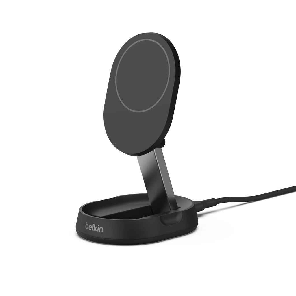 Belkin BOOST Charge Pro Qi2 15W magn.Charg.Stand bl. WIA008btBK