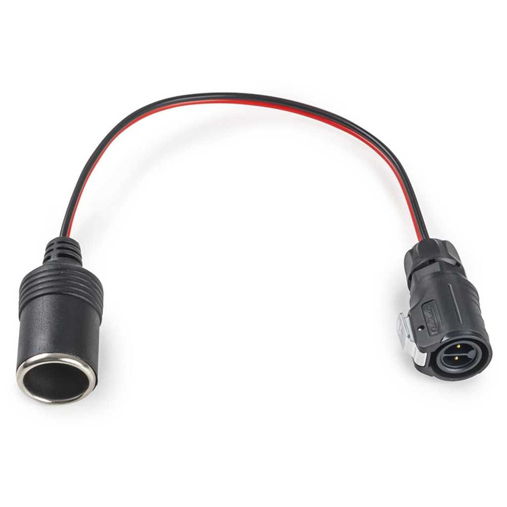 B&W energy.case Anschlusskabel für KFZ Normstecker black