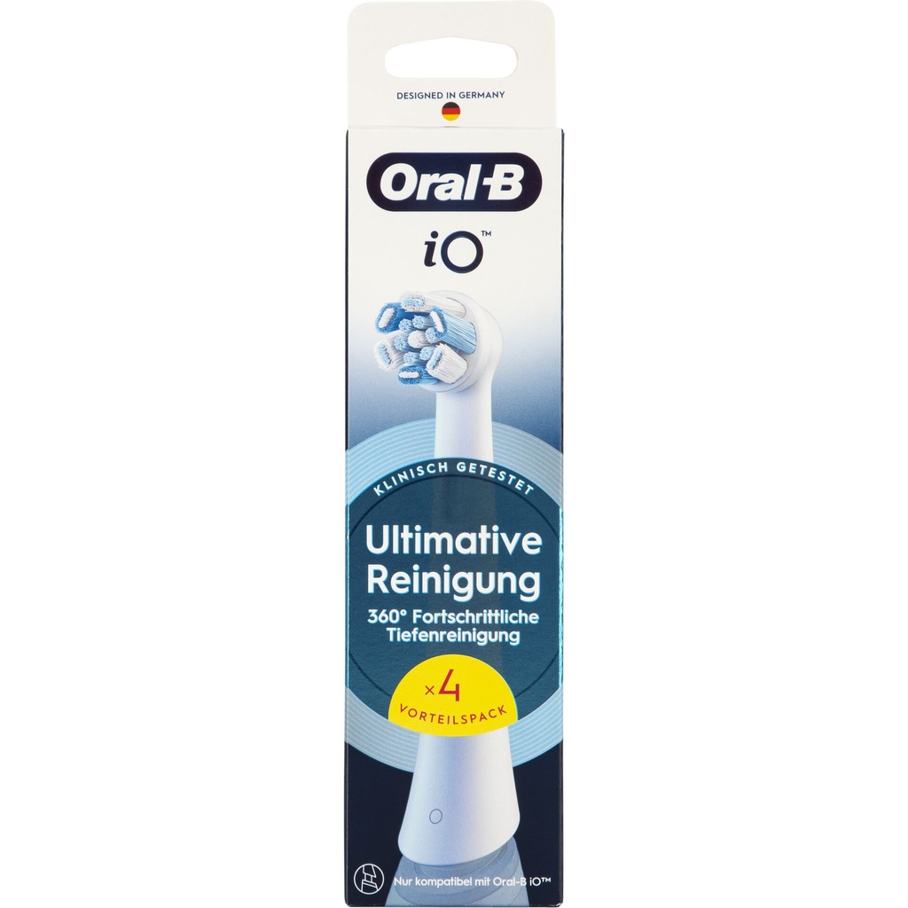 Oral-B iO Aufsteckbürsten Ultimative Reinigung 4er