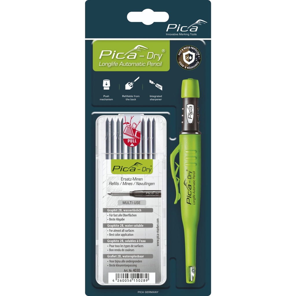 Pica DRY Bundle with 1x Marker + 1x Refills No. 4030