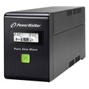 PowerWalker VI 600 SW Safety contact CEE 7/3 (Typ F)