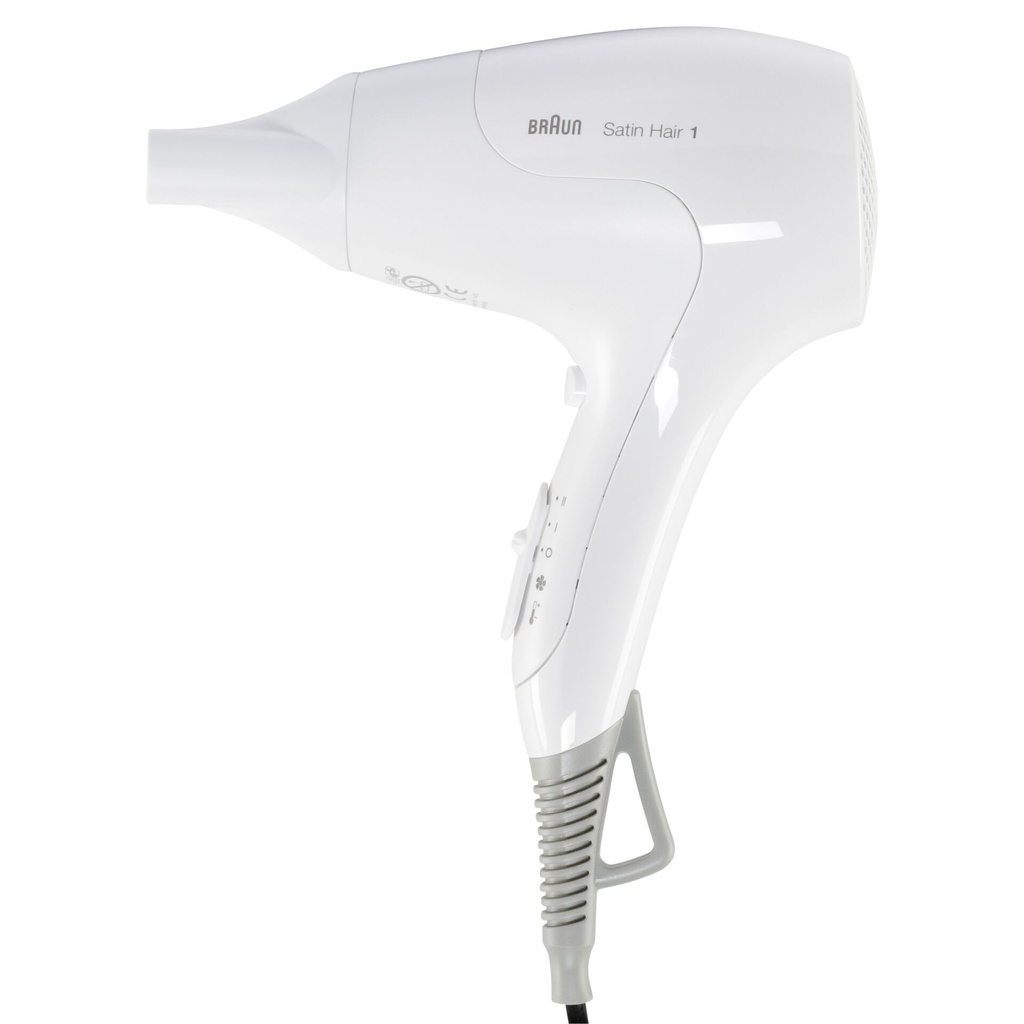 Braun Satin Hair 1 HD 180 Power Perfection white