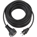 Brennenstuhl extension cable 25m H05 RR-F3G1,5 black