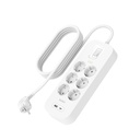 Belkin Surge Socket 6-fold + USB-A+C,650J,18W,2m SRB002vf2MV2