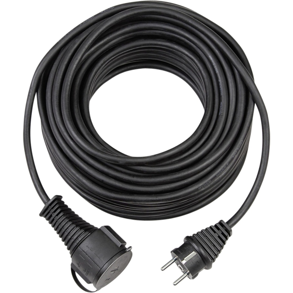 Brennenstuhl Extension Cable Rubber IP44 5m black