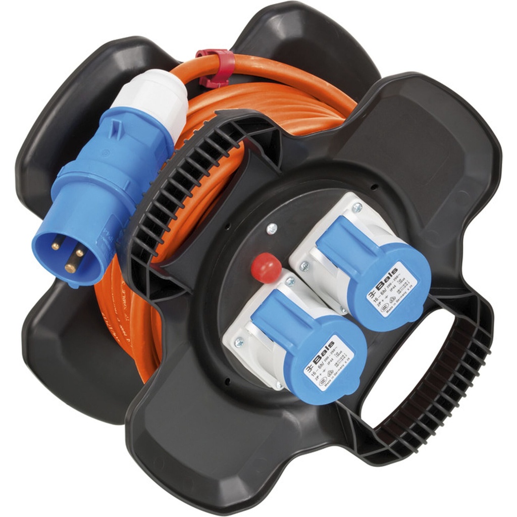 Brennenstuhl Rubber Cable Reel X-Gum CEE IP44 10m Camping