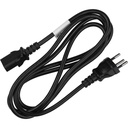 NN Netzkabel Schweiz Typ J auf C13 1,8m schwarz