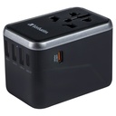 Verbatim Uni.Travel Adapt.UTA-04 USB-C 61W 2xUSB-C 3xUSB-A  49546