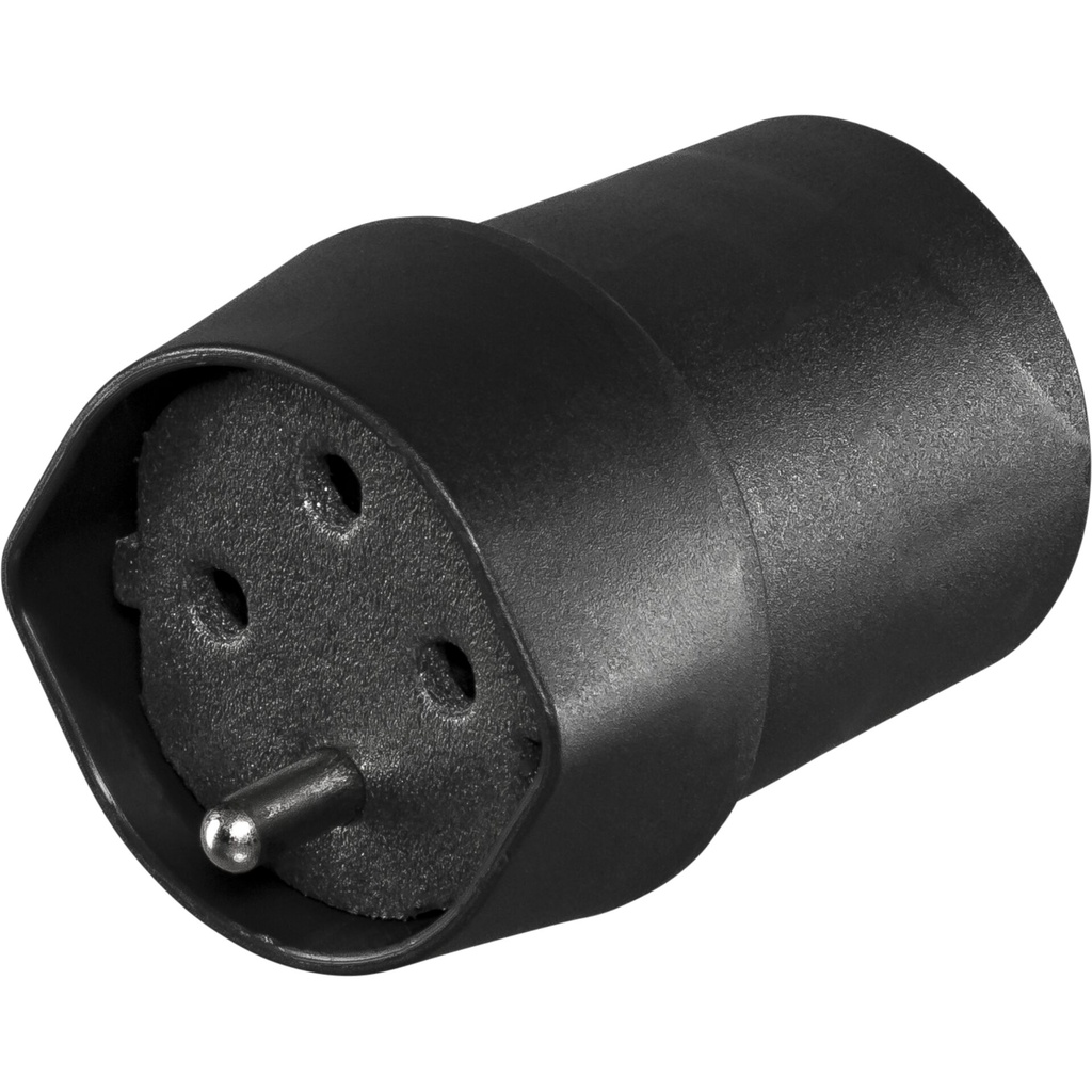 NN Fixadapter Schweiz Typ 23 schwarz 163/802 sw