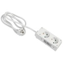 REV Multiple Socket Outlet BiniPlus 6-fold white