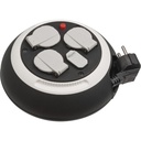 Brennenstuhl Comfort Line CL-S black/white  H05VV-F3G1.5