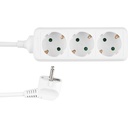 REV Outlet Strip 3-fold Standard 5m white