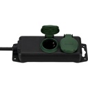 REV Multiple Socket Outlet IP44 2-fold 1,4m