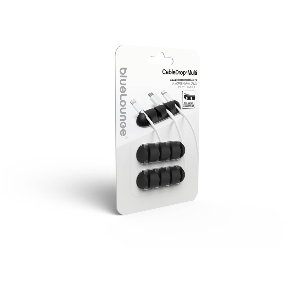 Bluelounge CableDrop Multi Black