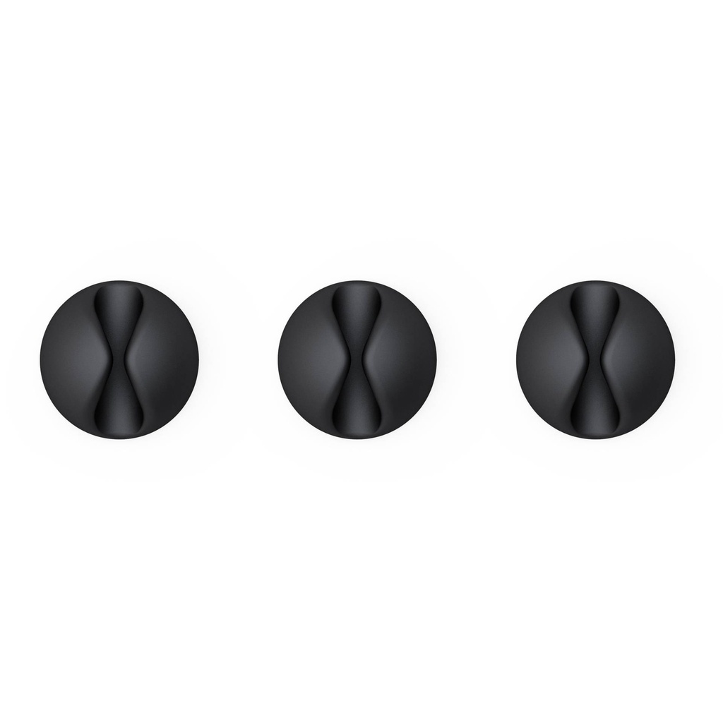 Bluelounge CableDrop 6 pcs. Pack, black