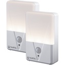 Varta Motion Sensor Night Light Twin Pack w/o. Batt. 16624101402