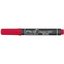 Pica Permanent Marker 1-4mm, Round Tip, red