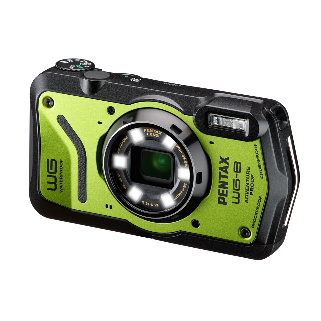 Pentax WG-8 green USB-C