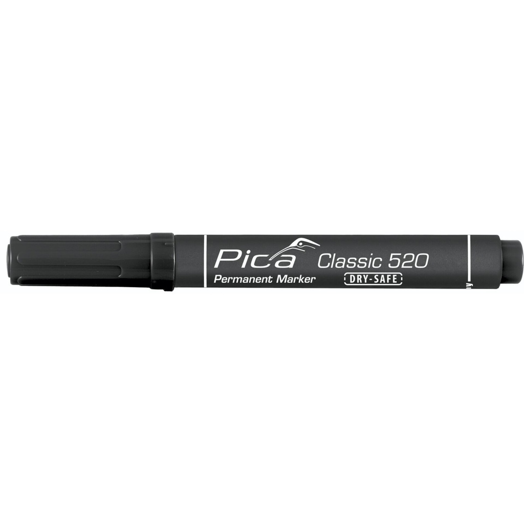 Pica Permanent Marker 1-4mm, Round Tip, black