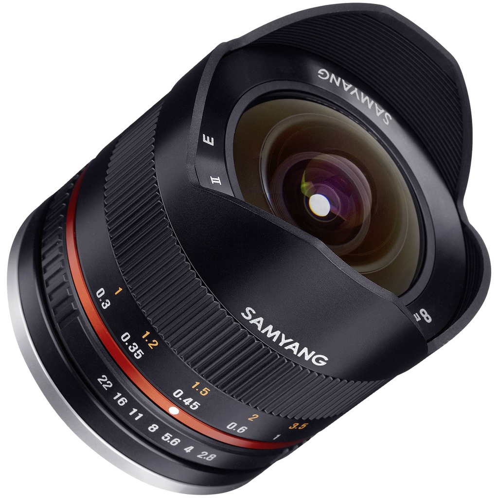 Samyang MF 2,8/8 Fish-Eye II APS-C Fuji X