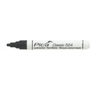 Pica Classic Industrial Paint Marker, 2-4mm bullet tip, black