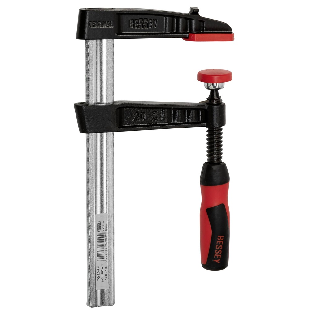 BESSEY cast iron screw clamp TG-2K 200/100