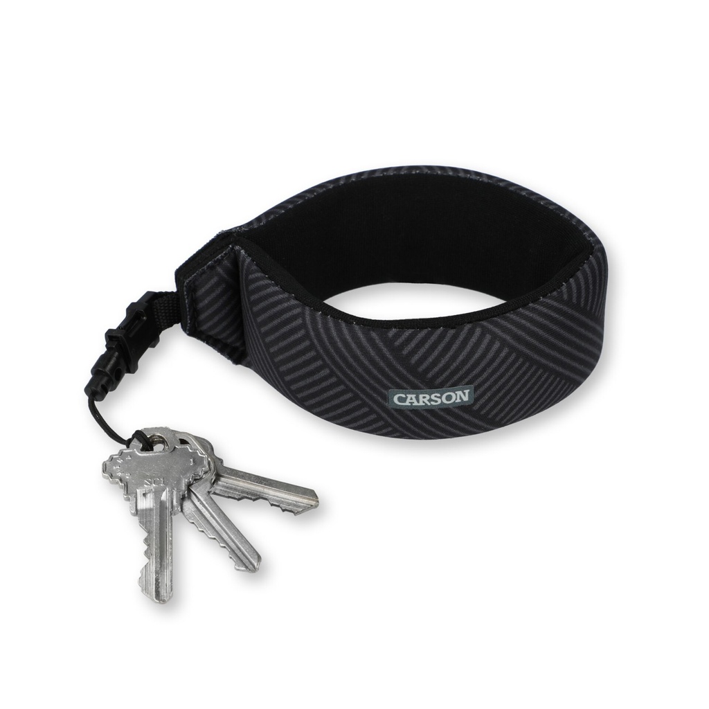 Carson floating wrist strap graphite