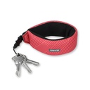 Carson floating wrist strap crimson