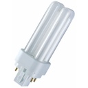 Osram DULUX D/E Energiesparlampe 18W/840 G24Q-2 FS1