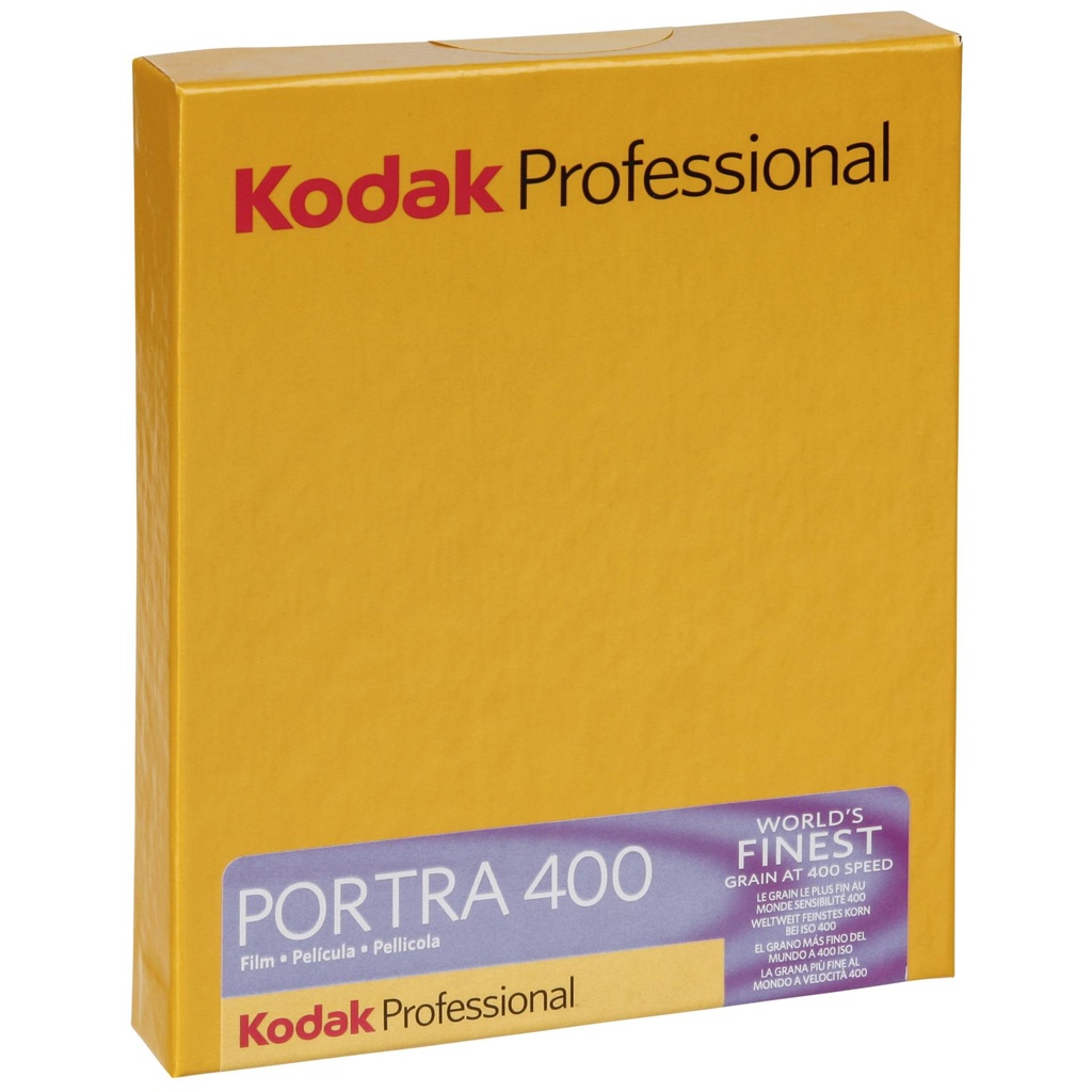 1 Kodak Portra 400      4x5 10 Sheets