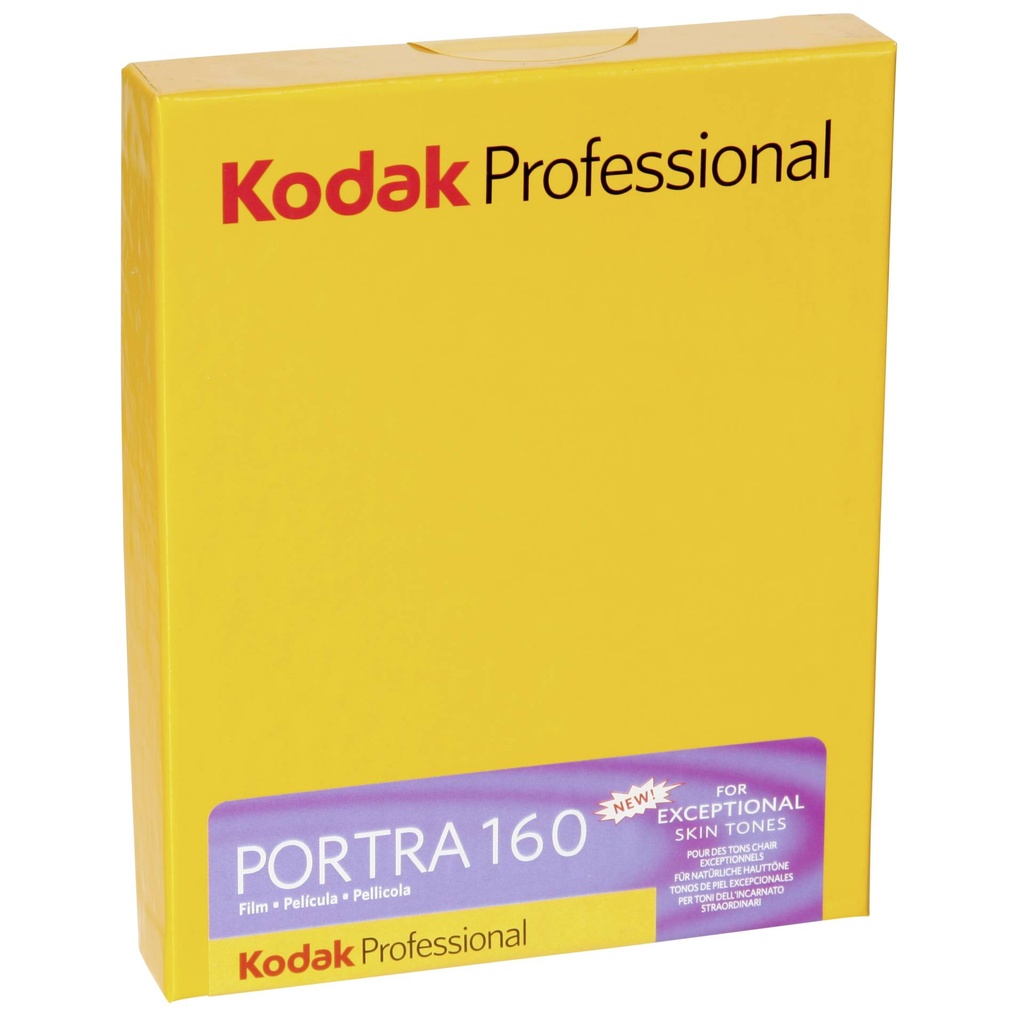 1 Kodak Portra 160      4x5 10 Sheets